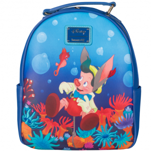 PINOCCHIO - Mer - Mini Sac à Dos Loungefly Exclusive Edition