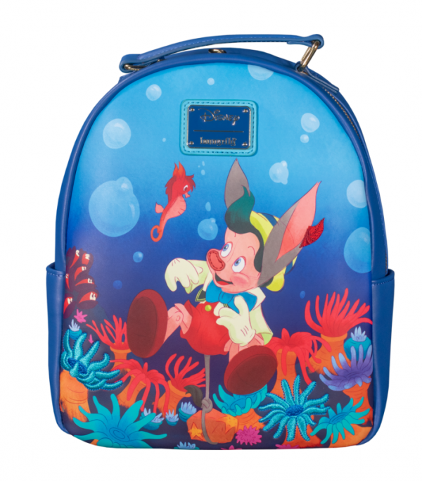 PINOCCHIO - Mer - Mini Sac à Dos Loungefly Exclusive Edition
