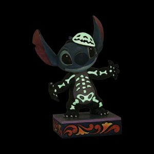 Stitch Squelette Phosphorescent - Statuette Enesco
