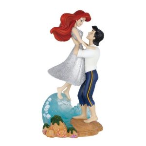 DISNEY - Ariel et Prince Eric - Statuette Enesco
