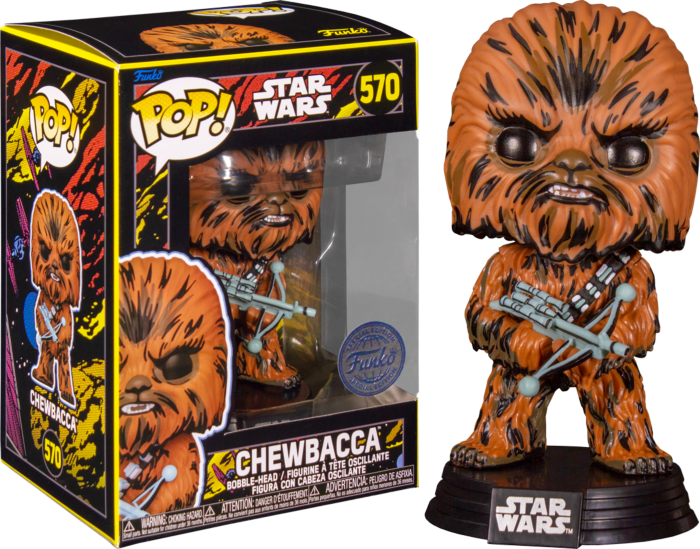 STAR WARS - POP Star Wars N° 570 - Chewbacca Retro Series - Magic Heroes