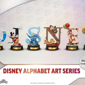DISNEY 100 ans - Disney Alphabet Art Pack 6 Diorama Stage