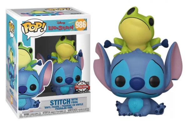 LILO & STITCH - POP N° 986 - Stitch with Frog Special Edition