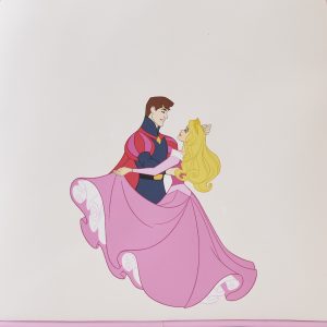Sac à dos Disney Loungefly Belle au bois dormant Princess Lenticular Series
