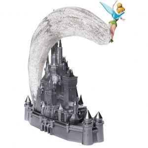 DISNEY 100 ANS - Château Disney +Fée Clochette - Figurine Enesco 30 cm