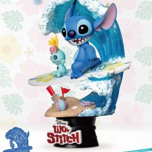 DISNEY - Stitch Surf - Diorama D-Stage Summer Series 15cm