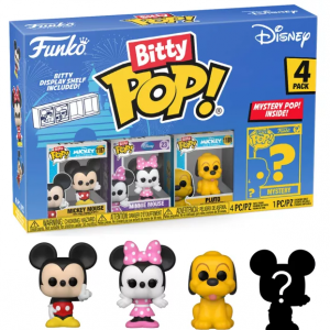 DISNEY - Bitty Pop 4 Pack 2.5cm - Mickey