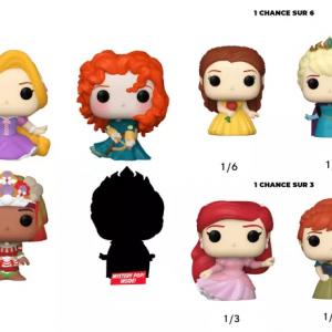 DISNEY PRINCESSE - Bitty Pop 4 Pack 2.5cm - Raiponce