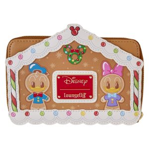 Disney Loungefly Portefeuille Mickey & Friends Gingerbread House