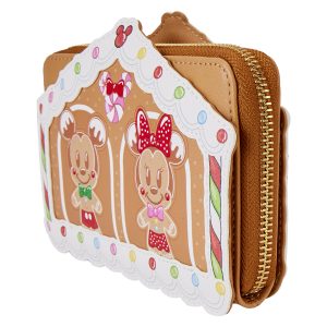 Disney Loungefly Portefeuille Mickey & Friends Gingerbread House