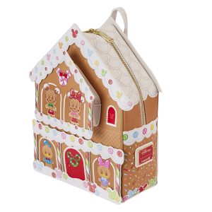 Disney Loungefly Sac à Dos Mickey & Friends Gingerbread House