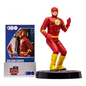 BIG BANG THEORY - Sheldon "The Flash" - Figurine Movie Maniacs 15cm