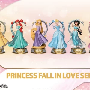 DISNEY - Princess Fall In Love - Fig. Mini Diorama 12cm assortiment x6