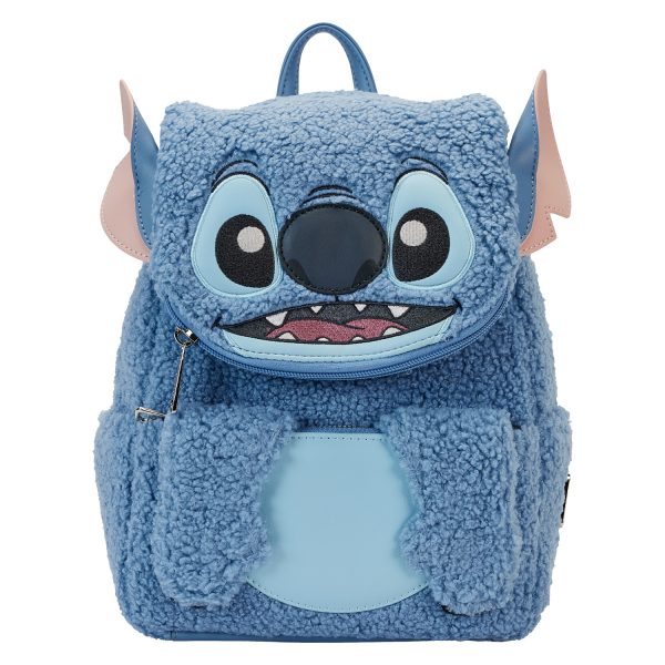 Loungefly Disney sac à dos Stitch plush pocket