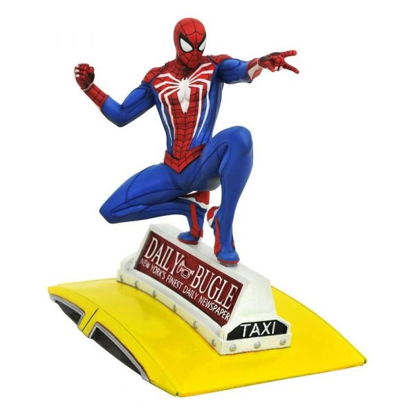 MARVEL - Spider-man sur taxi - Diorama Video Game Gallery 23cm