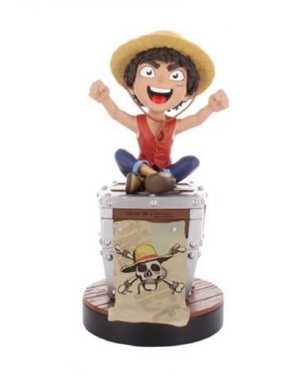 ONE PIECE - Luffy - Figurine 20cm - Support Manette & Portable