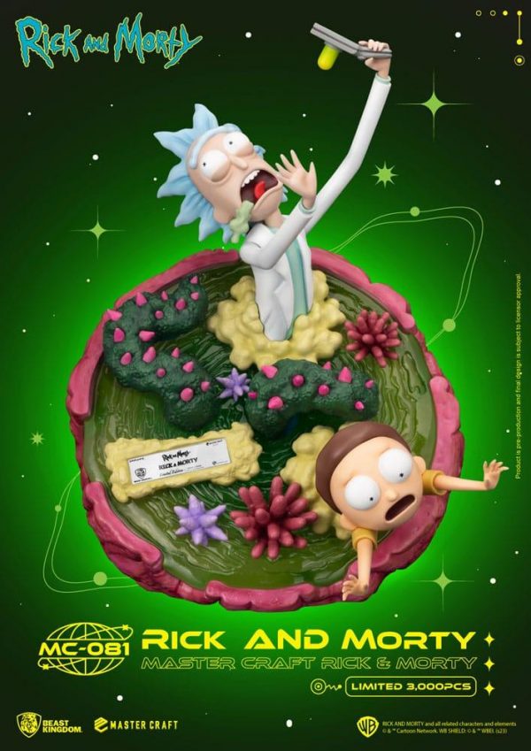 RICK ET MORTY - Rick et Morty - Statuette Master Craft 42cm