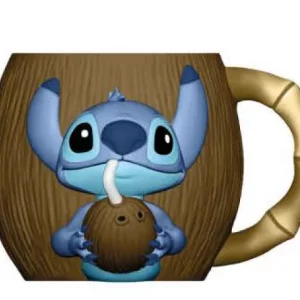 Disney Lilo & Stitch Cool Gobelet en plastique à changement de couleur en  noix de coco