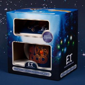 E.T. - Pack Cadeau 3Pc - Mug 460 ml + Sous-Verre + Porte-Clés