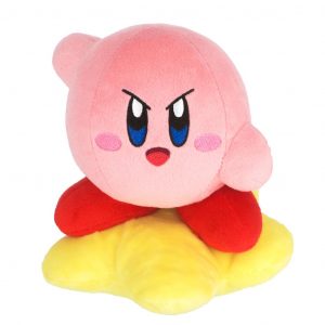 KIRBY - Kirby sur étoile - Peluche 17cm