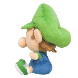 SUPER MARIO - Baby Luigi - Peluche 16cm