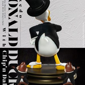 DISNEY 100 - Donald Duck avec Tic & Tac - Statuette Master Craft 40cm