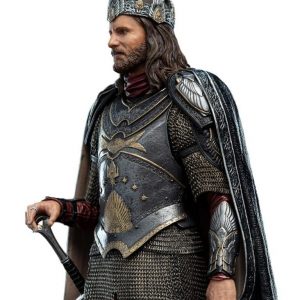 LE SEIGNEUR DES ANNEAUX - Roi Aragorn - Statuette 34cm