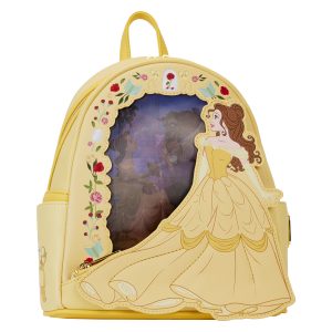 Loungefly Disney Sac a dos Princess Beauty and the Beast Belle Lenticular