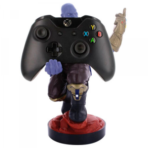 MARVEL - Thanos - Figurine 20cm - Support Manette & Portable