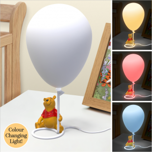 WINNIE L'OURSON - Winnie avec Ballon - Lampe 34cm