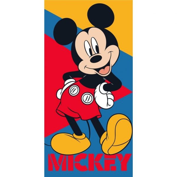 DISNEY - Mickey Mouse - Serviette de Plage 100% Polyester 70x140cm