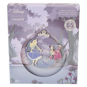 Disney Loungefly Collector Box Pin Sleeping Beauty 65 Th Anniv