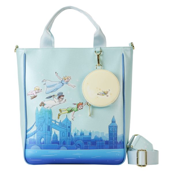 Disney Loungefly Tote Bag Peter Pan You Can Fly Glows