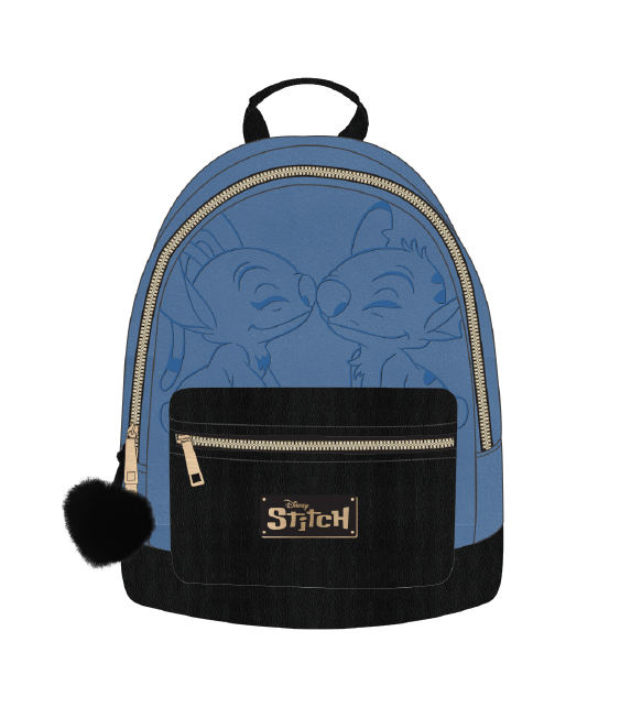 Sac à dos Disney Stitch Angel pour enfants, sac à bandoulière