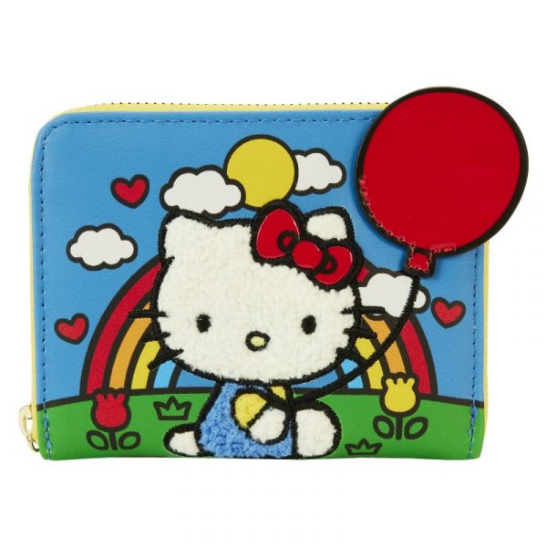 Hello Kitty Loungefly 50Th Anniv Portefeuille Chenille