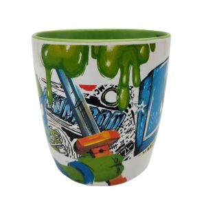 TORTUES NINJA - Leonardo - Mug Intérieur Coloré - 330ml