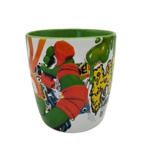 TORTUES NINJA - Michelangelo - Mug Intérieur Coloré - 330ml