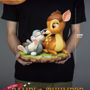 Bambi & Panpan- Disney- Statuette Master Craft 26 cm