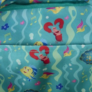 Disney Loungefly Sac a dos Nylon Little Mermaid 35th Life is the Bubbles