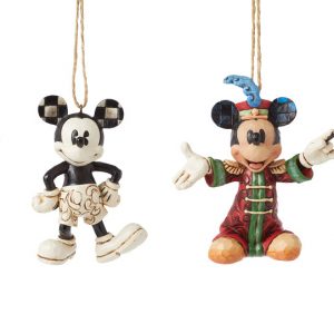 Figurine Pack De 4 Suspensions Mickey – Disney Traditions