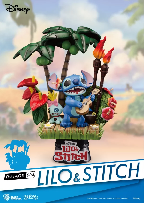 LILO & STITCH - Stitch - Diorama D-Stage 14cm