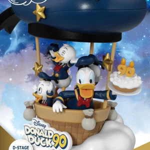 DISNEY - Donald Duck 90ème Anniversaire - Diorama D-Stage 14cm