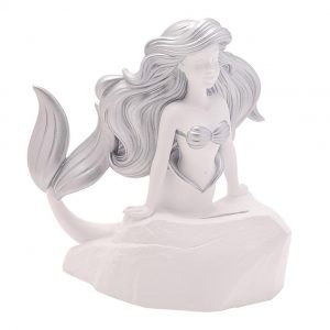 DISNEY - 'White&Silver' - Ariel - Tirelire - 19cm