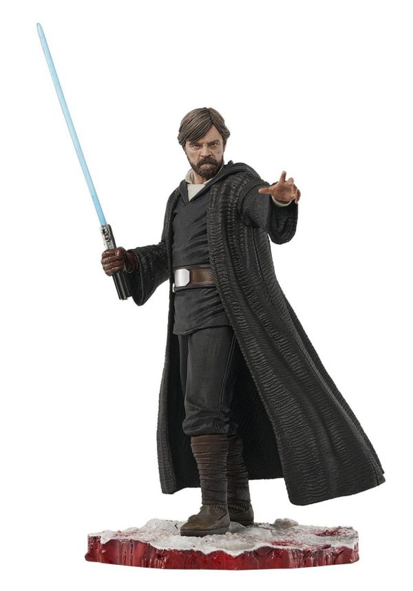 STAR WARS VIII - Luke Skywalker (Crait) - Statuette Milestones 30cm