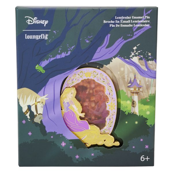 Disney Loungefly - Pins Collector Box - Princess Rapunzel Lenticular
