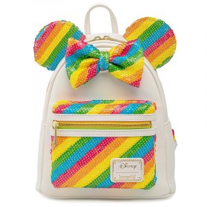 Disney Minnie Loungefly - Rainbow - sac à dos