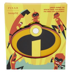 Pixar Loungefly pin's Les Indestructibles 20th Anniversary Hinged