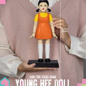 Squid Game -figurine avec sonore Young Hee Doll 30 cm