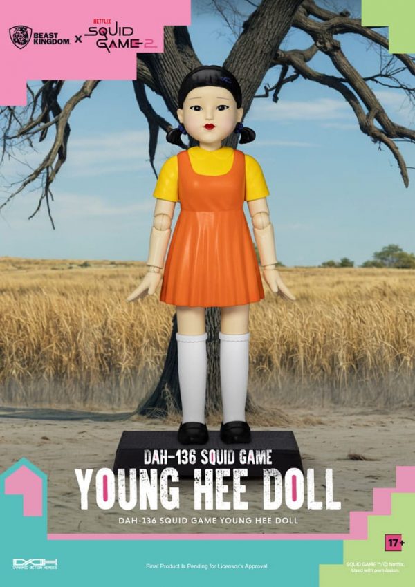 Squid Game -figurine avec sonore Young Hee Doll 30 cm