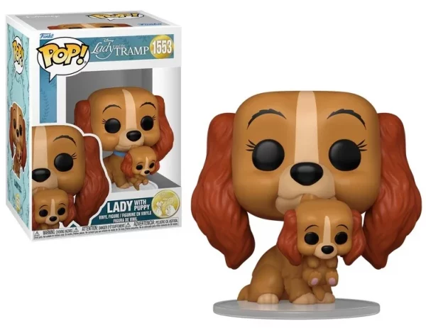LA BELLE ET LE CLOCHARD - POP Disney N° 1553 - Lady avec chiot